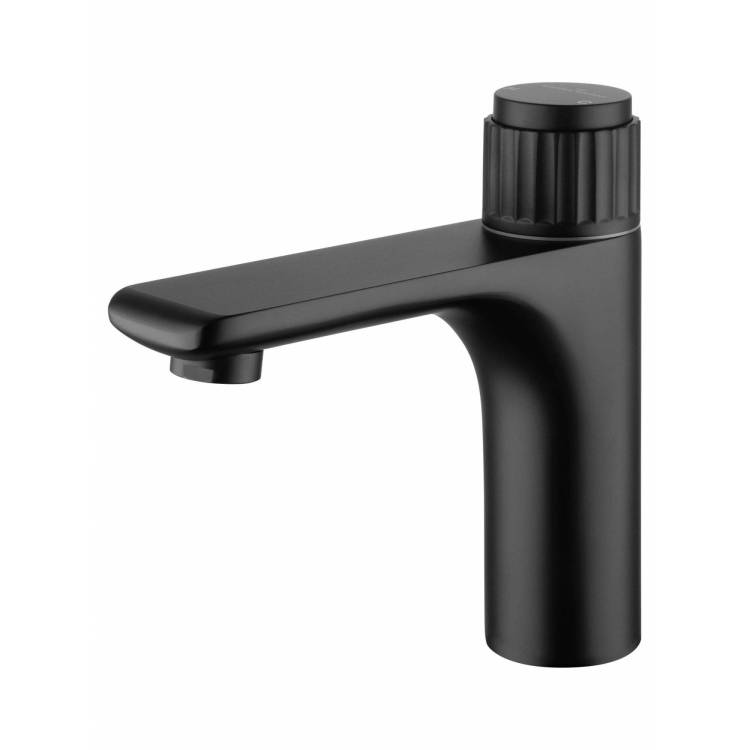 Смеситель для раковины Wonzon & Woghand WW-A40412-MB черный матовый