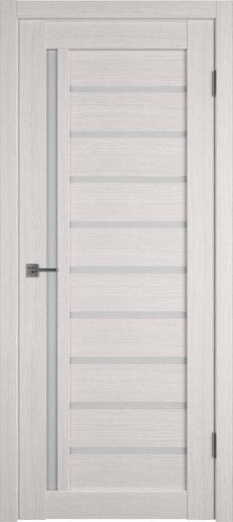 Межкомнатная дверь Владимирская Фабрика Дверей Atum 11 Bianco стекло White Cloud 800x2000