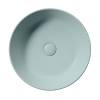 Раковина GSI Kube X 9426PVC15 40 см, голубая матовая фото 2