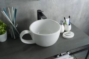 Раковина Gid Creativo N9055 51186 белая, 40x30x18