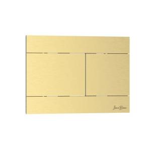 Кнопка смыва Iberica Blanca Inox-R IB.B015.03 золото матовое, 25x17