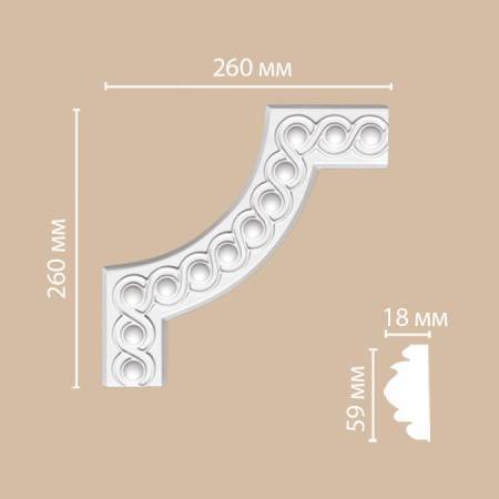 Угол DECOMASTER 98520-2 26x1.8x26