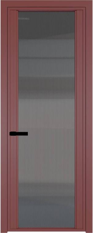 Межкомнатная дверь Profil Doors 2 AGP цвет профиля Красный антрацит, стекло безопасное 6 мм мору тонированное 700x2000