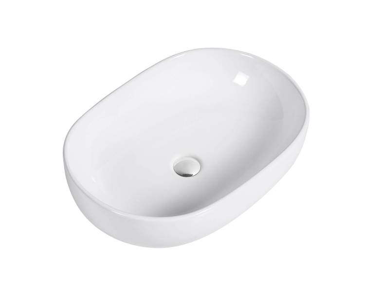 Раковина beWash Lusso BK6040CT040 белый глянец, 60x40