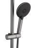 Смеситель для ванны Wonzon & Woghand WW-AE3205-BGG с душевым гарнитуром, темный графит фото 6