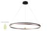 Люстра Crystal Lux Fernando Sp88W Led D1000 Coffee/Black