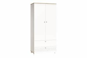 Шкаф Моби Эйп 13.334 ML654873779 Белый PE шагрень, Дуб Белый exclusive OW D4430