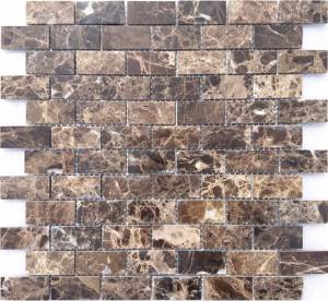 Мозаика LeeDo Pietrine 7 Emperador Dark Pol (2.3x4.8) 29.8x29.8