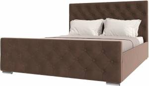 Кровать 1800х2000 НК-Мебель Интеро 72306785 Коричневый 110x189.4x220.5