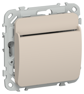 Выключатель карточный IEK Flite FI-V11-0-10-K88 льняной