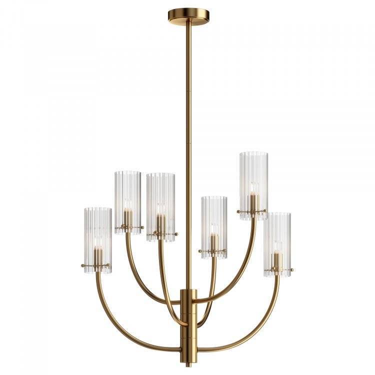 Подвесная люстра Maytoni Arco MOD223PL-06BS Латунь