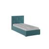 Кровать Домани Манука Н00186729 бирюзовый, с ортопедическим основанием 120x200