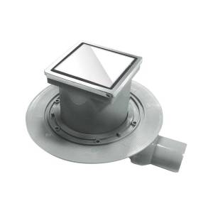 Душевой трап Pestan Confluo Standard Dry 1 White Glass 10x10
