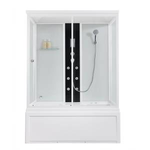 Душевая кабина Orans 86202WM белый, 150x90x215