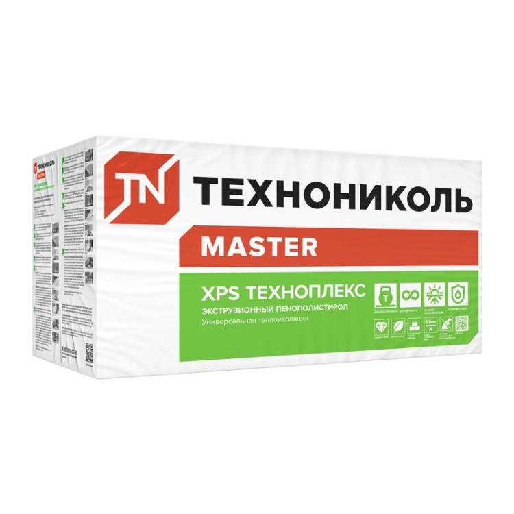 Пенополистирол экструдированный Технониколь Техноплекс Г4 1200x600x20мм