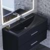 Раковина Uperwood Foster Quartz 291030047 черная матовая, космос, 100x45.5 фото 2