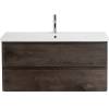 Тумба под раковину Belbagno Albano-Cer ALBANO-CER-1050-2C-SO-RNG 102x44x50 Robere Nature Grigio подвесная с двумя выкатными ящиками