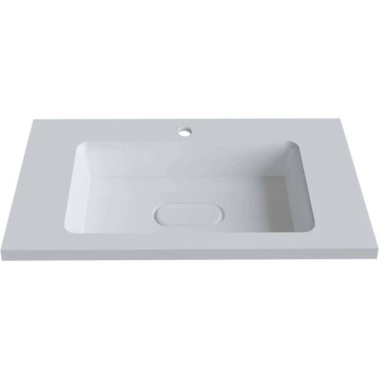 Раковина Uperwood Modul 2911020340 80 см, белая глянцевая