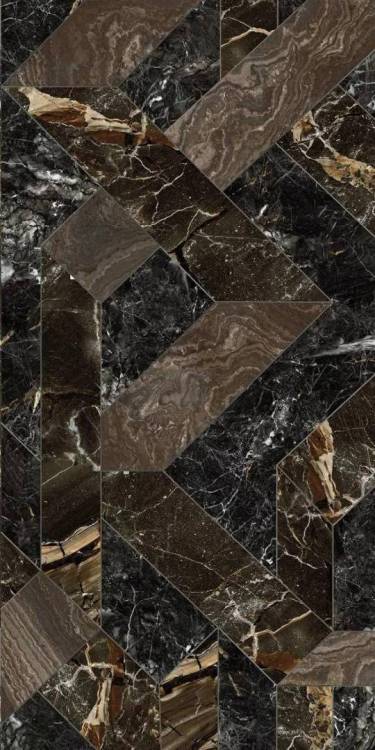 Керамогранит Naxos Rhapsody 118714 Outline Dark Levigato+Rettificato 60x120