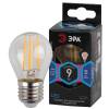 Лампа светодиодная филаментная ЭРА E27 9W 4000K прозрачная F-LED P45-9w-840-E27 Б0047029 фото 2