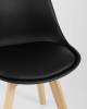 Набор из 4 стульев Stool Group Frankfurt Y863 black X4 черный фото 12