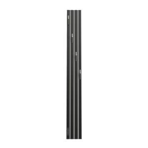 Полотенцесушитель электрический Point Пиано PN19722BGB 150x1200, черный, графит блеск