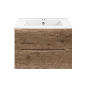 Тумба под раковину Vincea Mia 700 VMC-2MC700VO подвесная, V.Oak