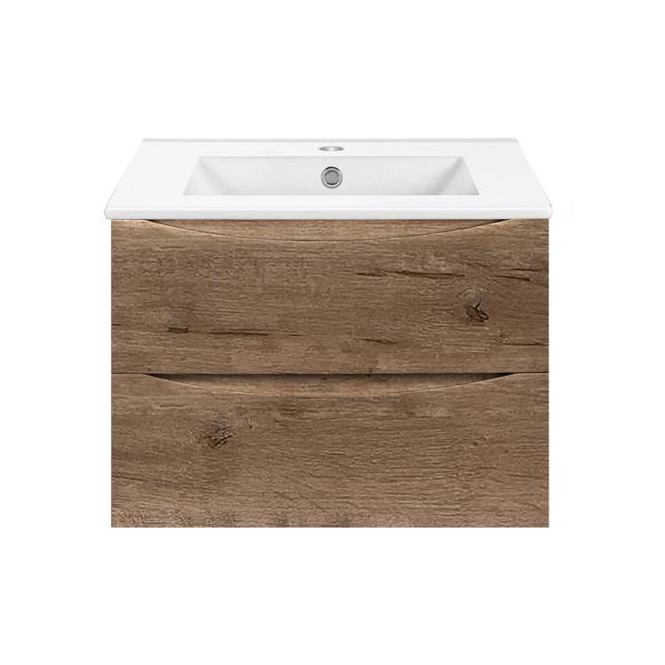 Тумба под раковину Vincea Mia 700 VMC-2MC700VO подвесная, V.Oak