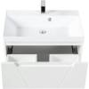 Тумба с раковиной Belbagno Vittoria VITTORIA-900-2C-SO-BL-P 90x45x57 Bianco Lucido подвесная с двумя выкатными ящиками фото 4