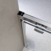 Душевая дверь в нишу Belbagno LUCE-BF-1-100-C-Cr профиль хром, стекло прозрачное, 100x195 фото 3