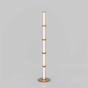 Торшер светодиодный Eurosvet Stark 80537/1 латунь