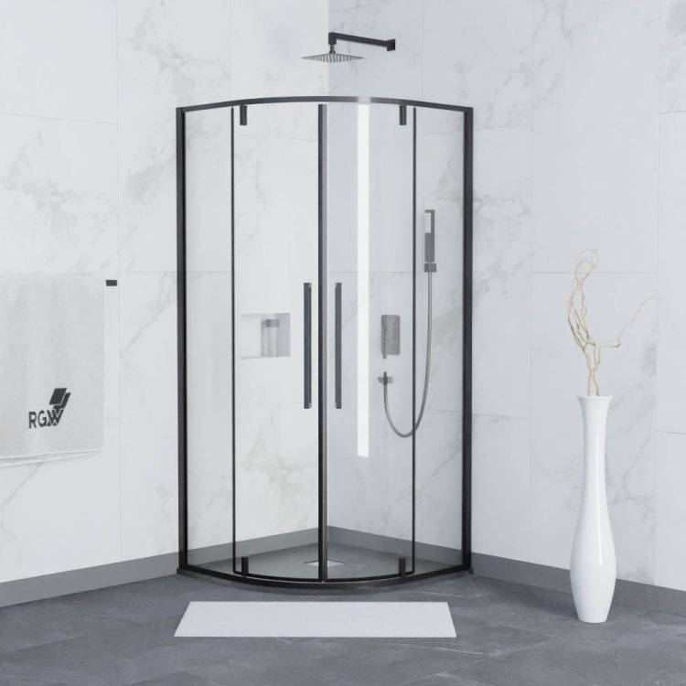 Душевой уголок RGW Stilvoll SV-53 B 80x80x200 профиль черный