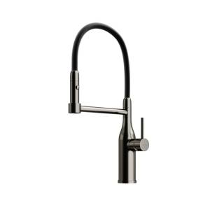 Смеситель для кухни Sancos Pride SC4011GG вороненая сталь