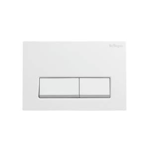 Кнопка смыва BelBagno BB-15R-BL белая глянцевая