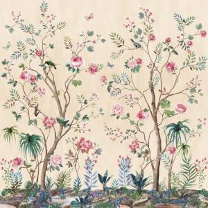 Бесшовные Eco обои Ortograf Flora 31153 Jasmine desert sand Гладь ОЕ-Р2
