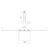 Фиксатор основания в профиле Arlight Lineair Flat 030293 фото 3