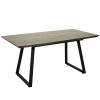 Стол Bradex Home Stockholm FR 0541 серый дуб 120-160x80x75