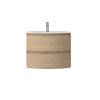 Тумба с раковиной Cezares Vague 70 Rovere tabacco