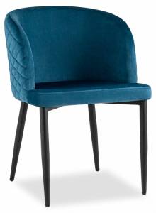 Кресло Stool Group Оскар MC11 KD HLR-63 велюр сине-зеленый
