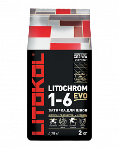 Затирка Litokol LITOCHROM 1-6 EVO LE.205 Жасмин 2кг