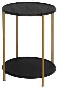 Стол журнальный Мебелик BeautyStyle 21 009967, 4630216195205 Черный Элит