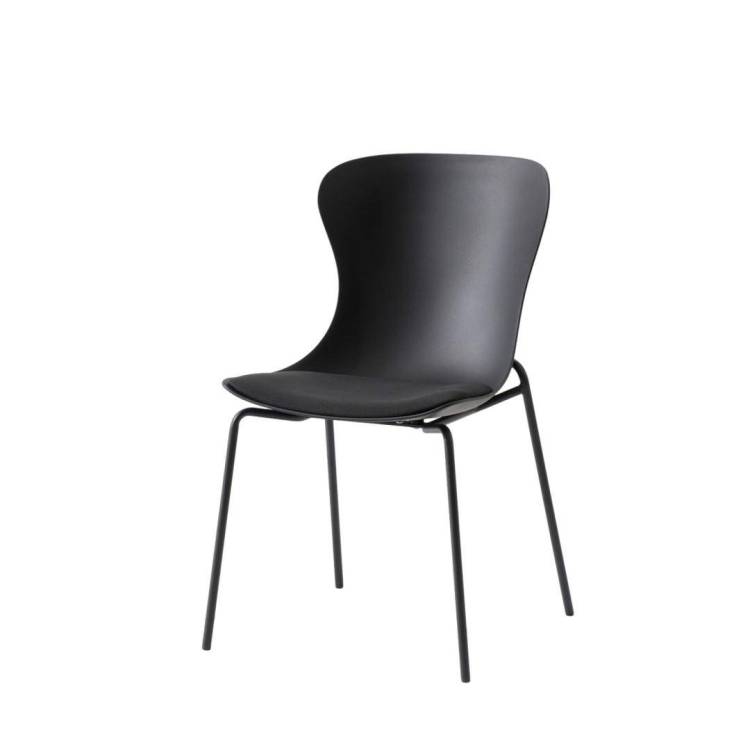Стул Stool Group Shaya D-025ACC black черный с подушкой