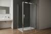 Душевой уголок Royal Bath Accord RB95165HPS-Т-CH профиль хром, стекло прозрачное, 165x95x200 фото 2