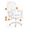 Кресло компьютерное Tetchair СН888 19525 черный фото 18