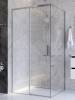 Душевой уголок Cezares PLANE-AH-1-100/80-C-CR профиль хром, стекло прозрачное, 100x80x195 фото 4