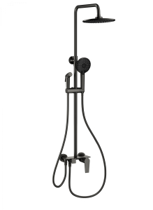 Душевая стойка Wonzon & Woghand WW-A30874-BGG темный графит