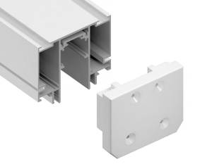 Заглушка демпферная для магнитного шинопровода Ambrella light Track System GL3609
