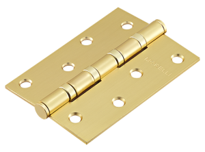 Петля дверная универсальная Morelli Simple MS 100x70x2.5-4BB MSG золото