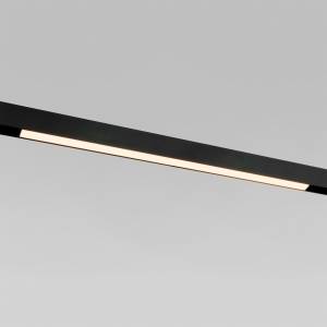 Трековый линейный светодиодный светильник Elektrostandard Slim Magnetic L02 85002/01 20W 3000K черный