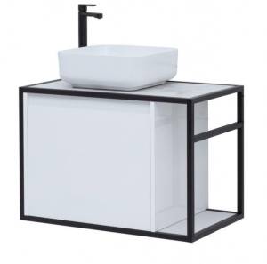 Тумба под раковину Aquanet Nova Lite Loft 75 L 261650 белый
